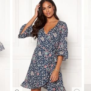 Odd Molly Anthropologie Lush Shake Wrap Dress 1 S